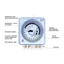 Timing switch 96 sets timing switch Timing panel wall industrial switch wiring supplies factory direct