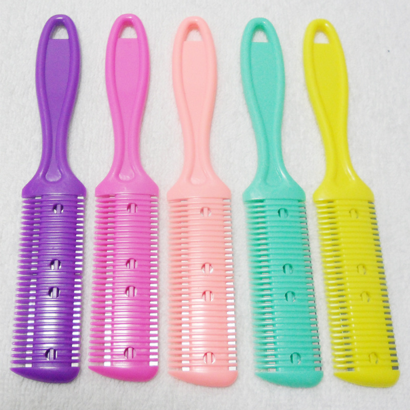 Double-Sided Razor Comb Stainless Steel Double-Blade Razor Razor Razor Razor Thin Comb details Picture