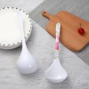 Melamine large soup spoons, plastic soup spoons and plastic large soup spoons are selling well at street stalls. Wholesale for one or two yuan Specification image