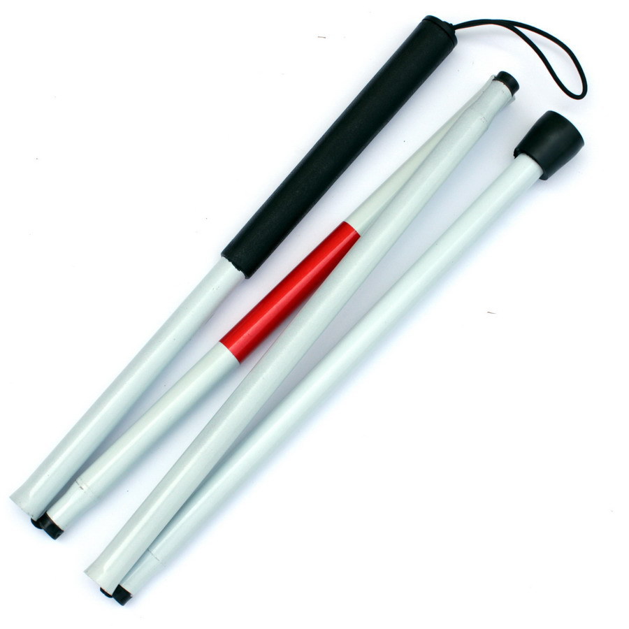 Manufacturers Wholesale Folding Cane Cane For The Blind Adjustable Cane Cane For The Blind Guide Stick details Picture