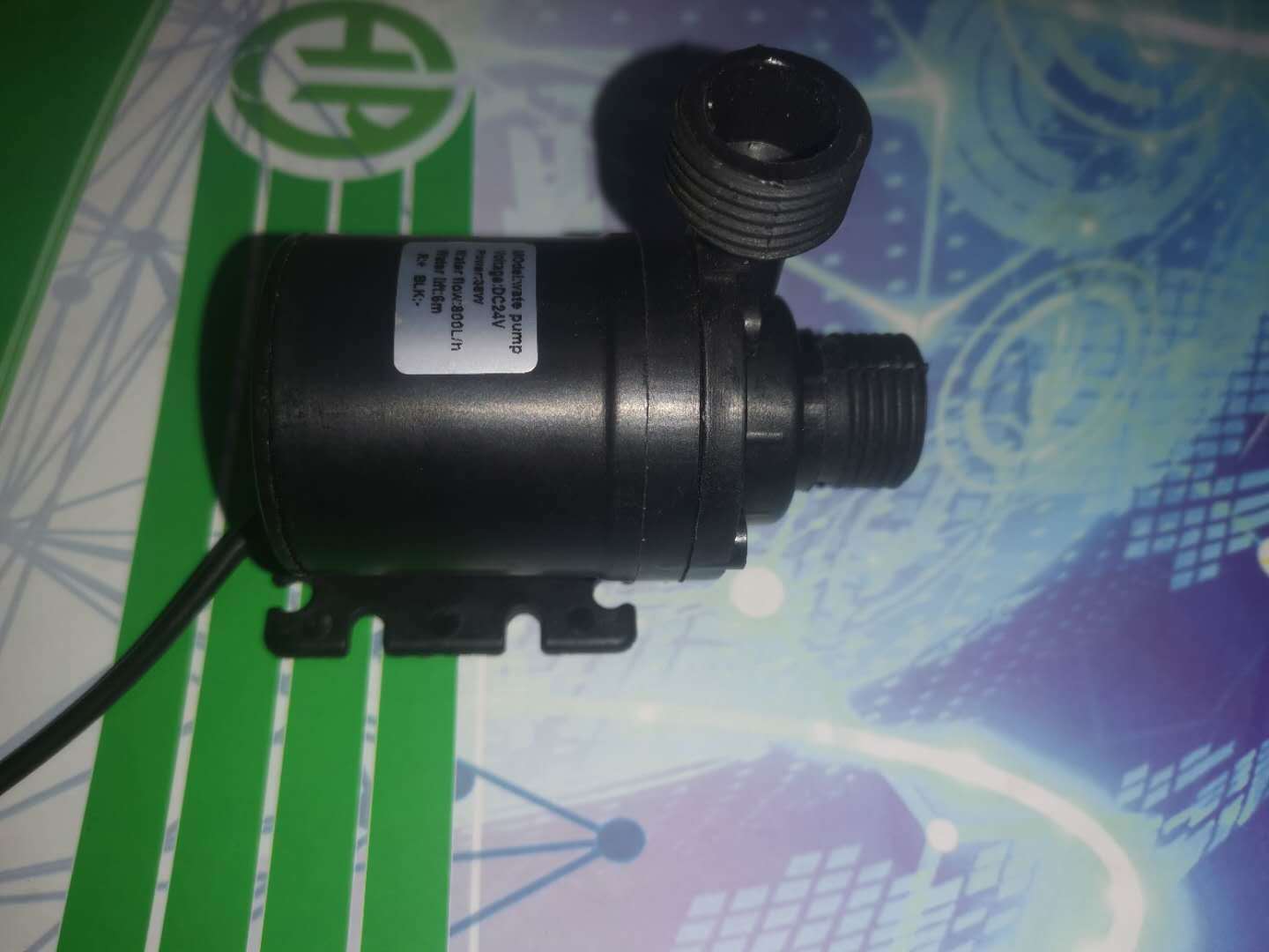 ZYW680 high-performance low-noise 4-minute nozzle DC brushless water pump high-performance DC water pump details Picture