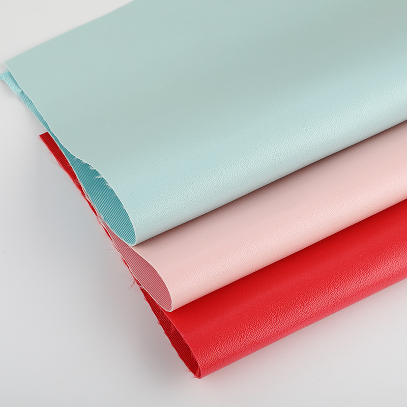 Super soft leather rose red factory direct sales explosive super soft leather details Picture