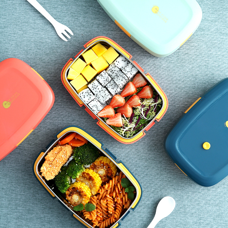 午餐盒/304不锈钢/不锈钢饭盒产品图