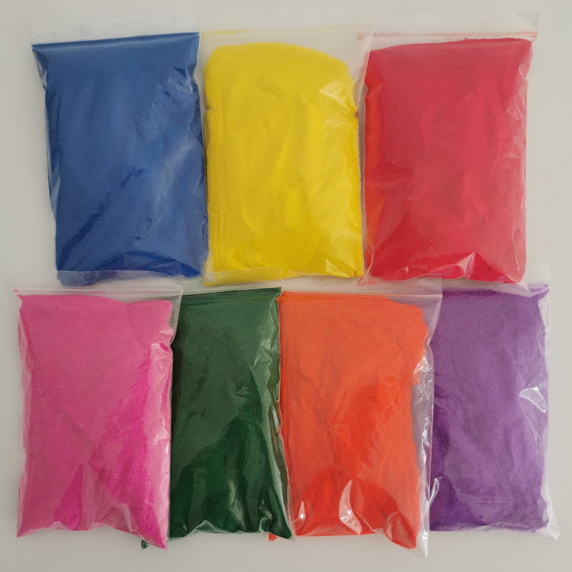 diy handmade candle materials and raw materials: colored sand, shells, conches, jelly wax, ocean world candle decorations details Picture