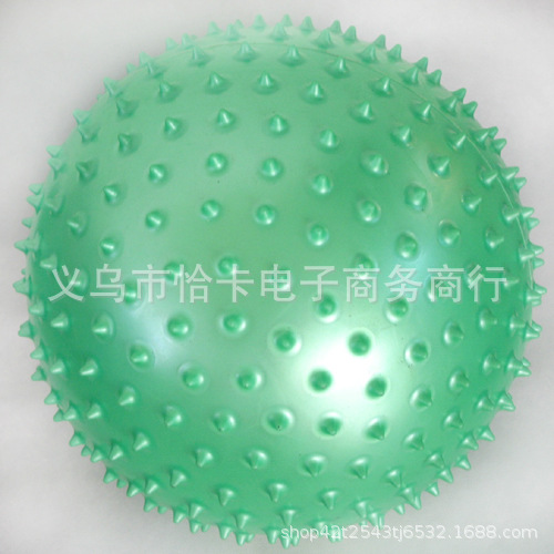 热销按摩瑜伽按摩球普拉提按摩球安全无味体操按摩球20厘米PVC球