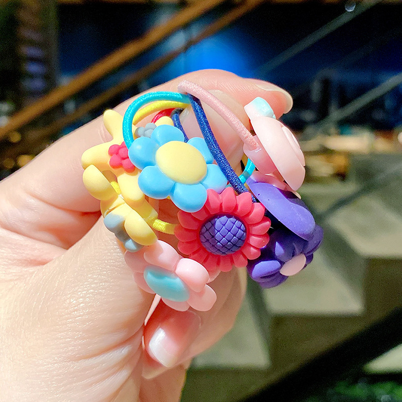 Storage Bag For Children Rubber Bands Do Not Hurt Hair Cord For Girls Baby Hair Accessories Hair Band Tie Hair Rubber Band Headwear For Girls Application Scenario