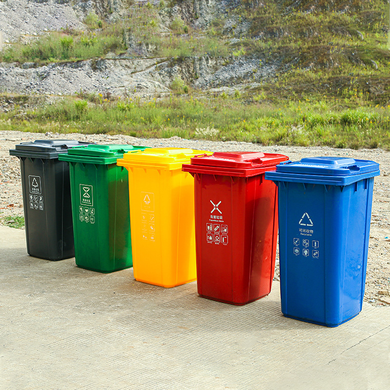 台州户外环卫/大号240L/加厚分类垃圾产品图