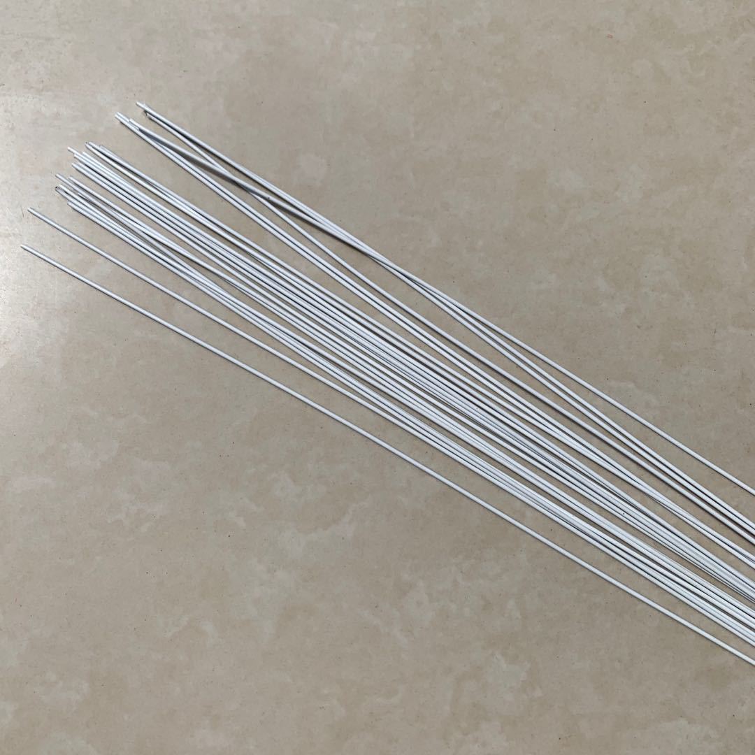 No. 18 wire thick plastic wrap paper wrap wire DIY handmade flower making pulsar rod flower materials wholesale details Picture