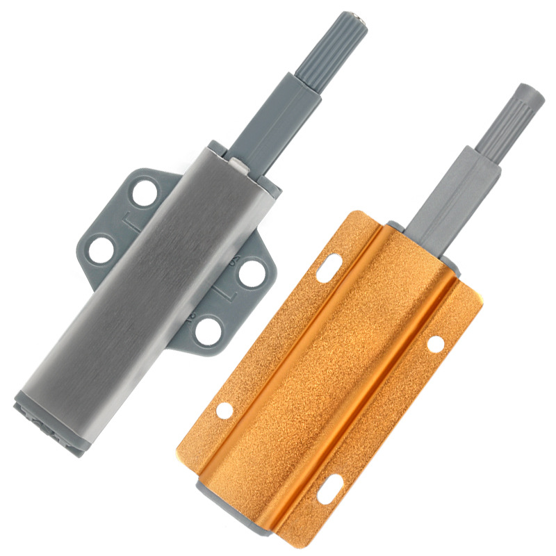 Factory direct stainless steel rebounder strong magnetic cabinet wardrobe anti-collision device self-spring damper cabinet door rebounder press Application Scenario