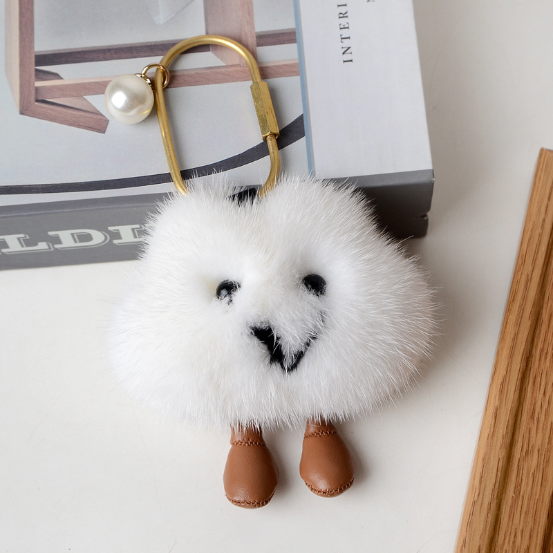 新款水貂毛绒细节图