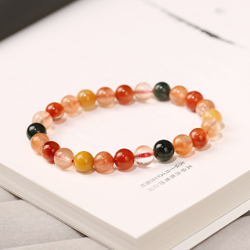 彩发晶手链/单圈手串产品图