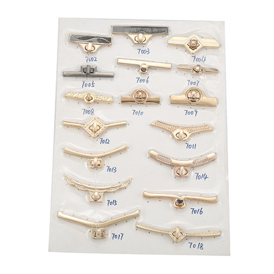 Factory wholesale of luggage hardware accessories, metal luggage buckles for bags, various styles and specifications, and luggage locking systems Item Picture