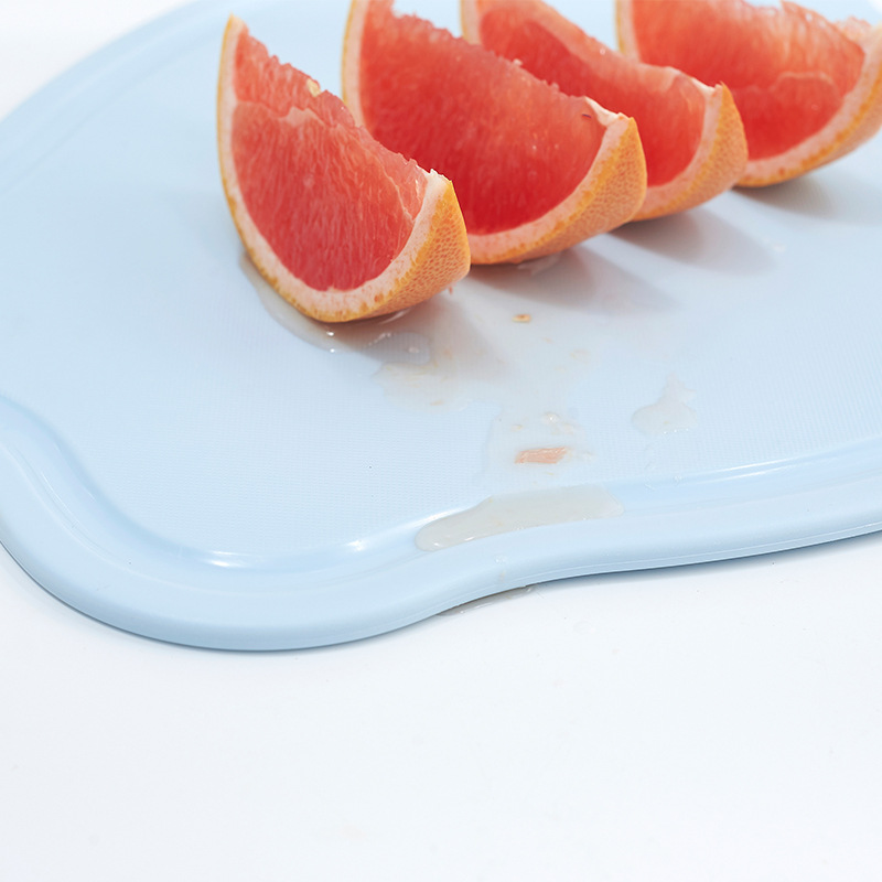Creative cutting board Baby food small cutting board Thickened with waterproof grooves can hang cutting board fruit cutting board direct details Picture
