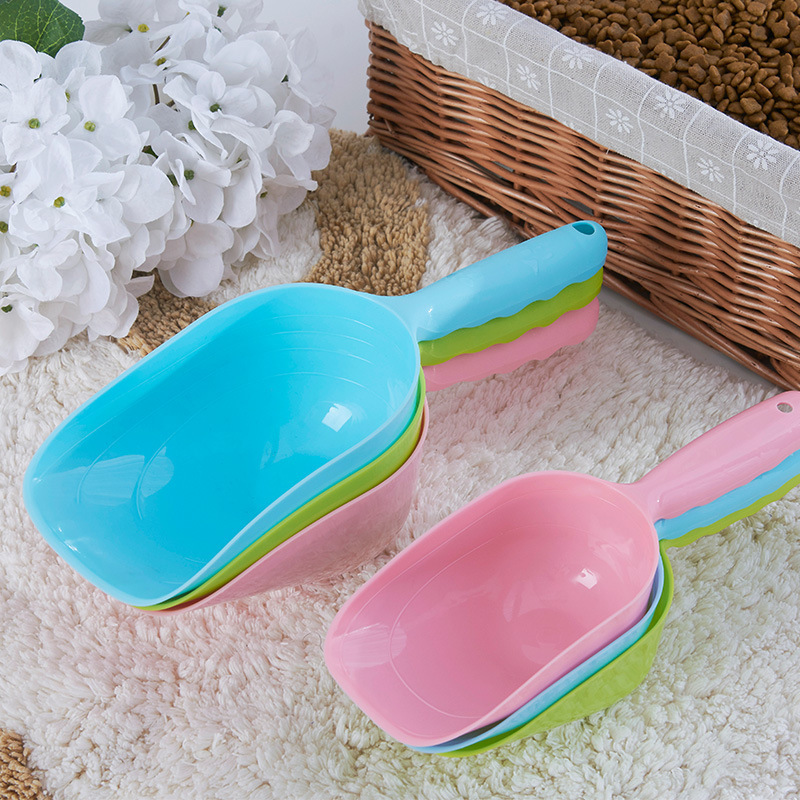 Spot Small Shovel Pet Food Supplies Shovel Manufacturers Wholesale Plastic Pet Cat Cat Food Shovel