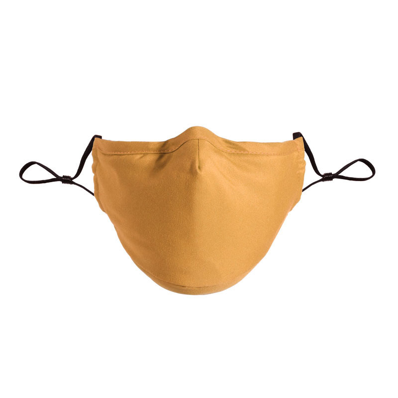 Transboundary solid color sunscreen cloth mask dust adjustment earband washable and interchangeable filter mask adult pure cotton Specification drawing