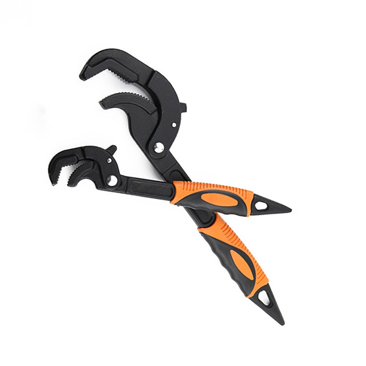 Universal wrench, adjustable universal set, multi-functional quick opening pipe wrench, self-tightening pipe wrench Item Picture
