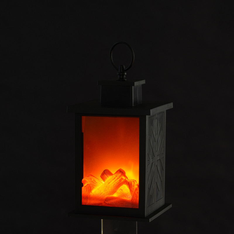 LED creative home fireplace lamps, flame lamps, shaped lamps, Nordic-style decorative lamps, Christmas handicrafts and ornaments Application Scenario