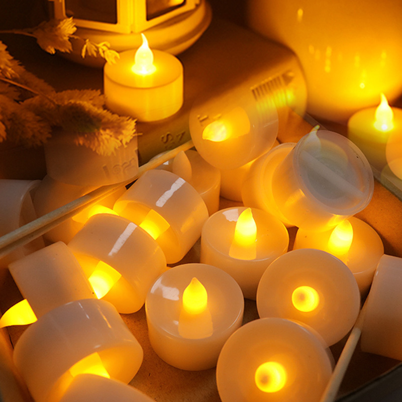 厂家直销led蜡烛灯塑料电子蜡烛圣诞蜡烛灯婚庆装饰茶蜡生日蜡烛详情图1