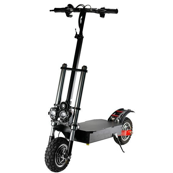 Manufacturers Directly Supply 11 Inch High-Horsepower 60Km/H Dual-Drive Off-Road Waterproof Hydraulic Shock Absorption Electric Scooters