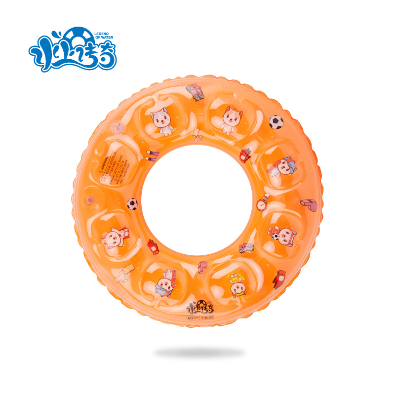 Manufacturers Wholesale Swimming Ring Double Air Bag Crystal Swimming Ring Children's Thickened Cartoon Water Inflatable Toys 50~90# Application Scenario