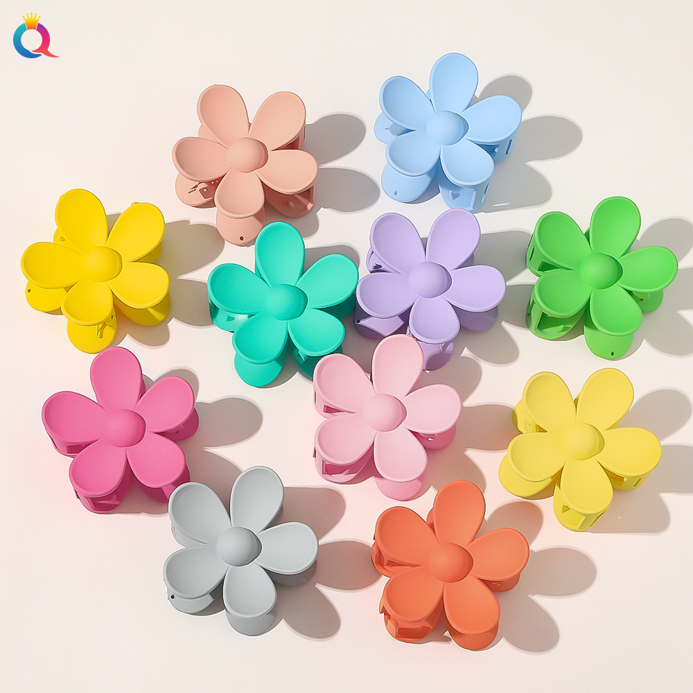 Qiyue Spring and Summer candy-colored hair clips, sweet flower hair clips, wholesale fresh hair clips, hair clamps, hair accessories pic 21