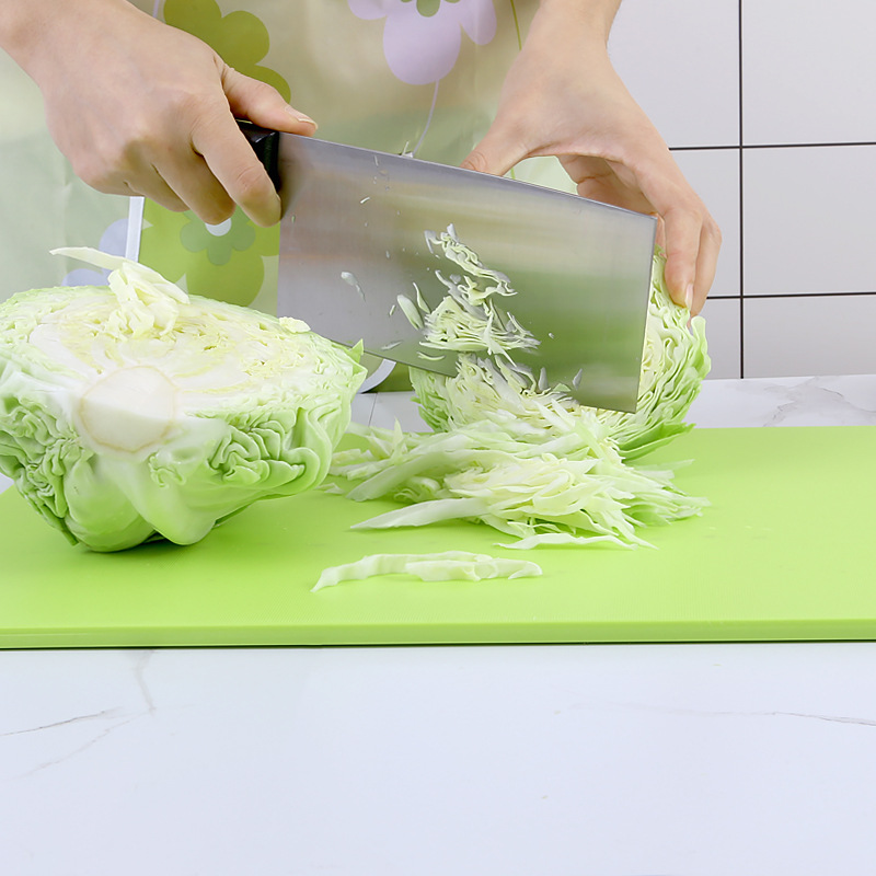 Large thick cutting board kitchen cutting fruit cutting board multi-color baby food classification cutting board can be carried details Picture