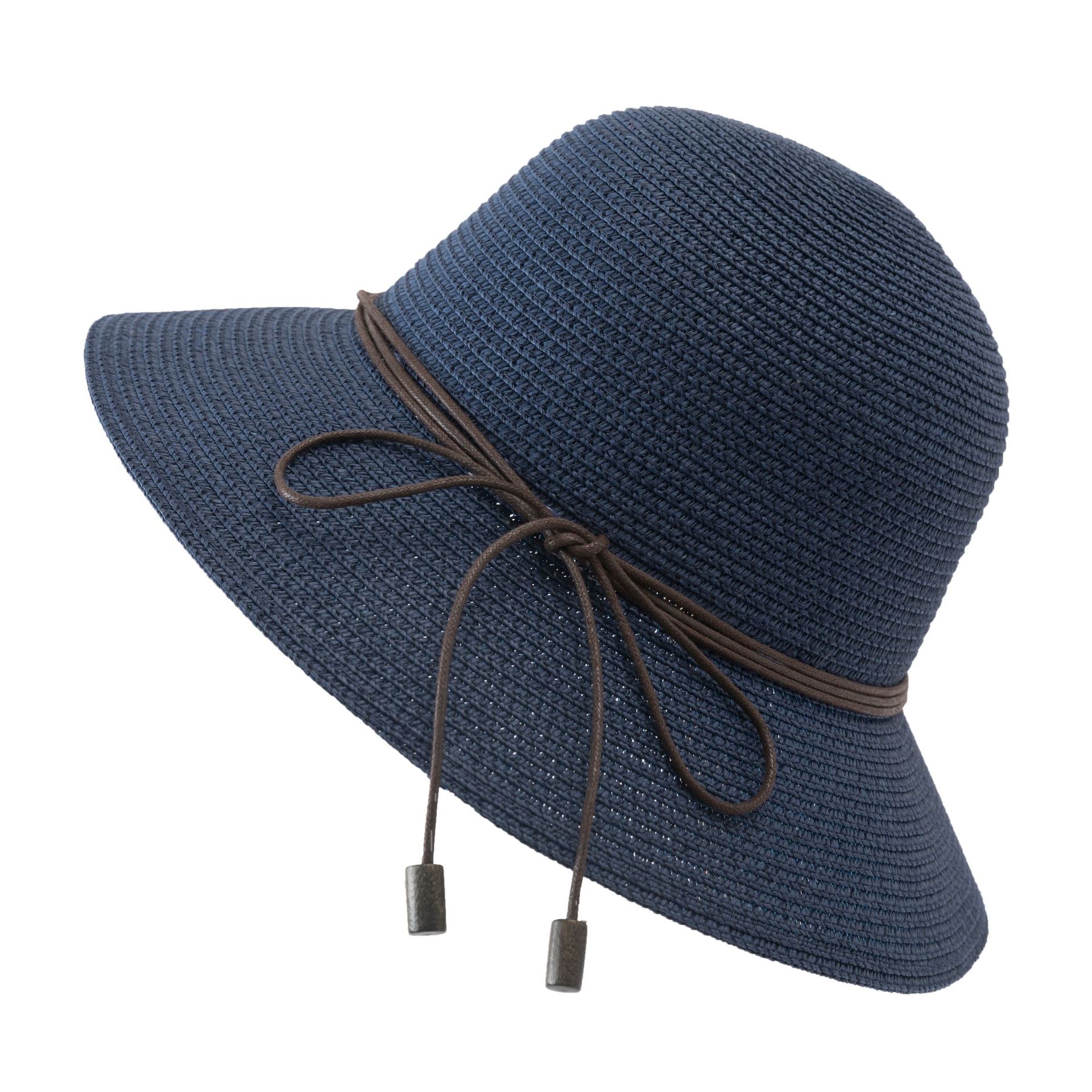 New Straw Hat Female Summer Small Fresh Foldable Sun Protection Hat Leisure Vacation Beach Beach Hat In Stock details Picture