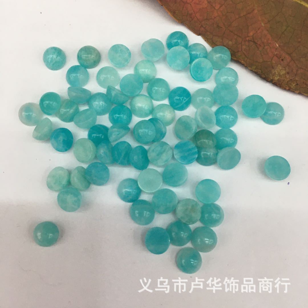 Cross-border factory direct sales of natural stone, Tianhe stone, gemstone ring faces, European and American fashionable bare stone gemstone handicrafts wholesale Specification image