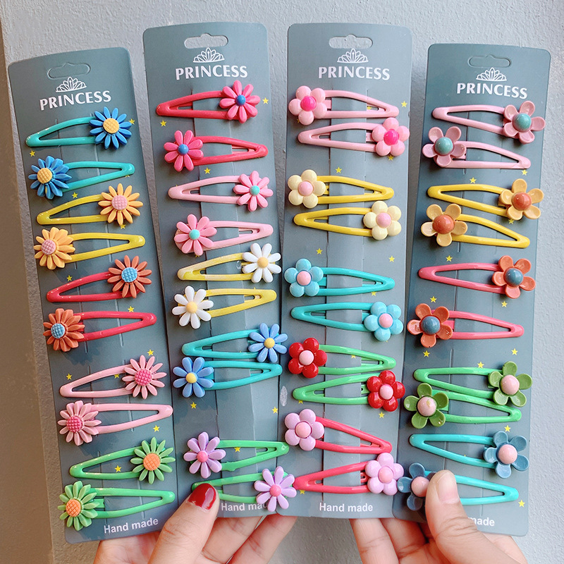 Children's Hair Clip Baby Broken Hair Clip Edge Clip Girl's Side Bangs Clip Bb Clip Princess Girl Cute Hair Clip Headpiece Specification drawing