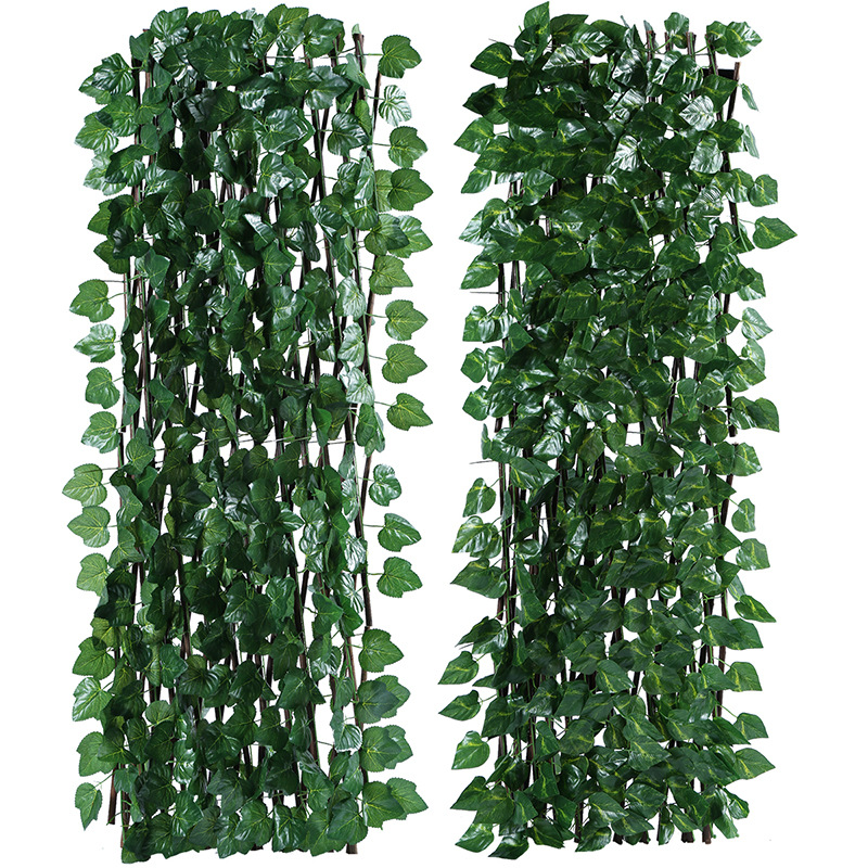 Balcón patio planta retráctiles oclusión verde plantado barandilla barandilla decorativo verde plantado cerca de madera cerca de madera Specification image