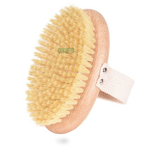 仙人掌浴刷按摩身体刷 亚马逊国际站热销剑麻榉木刷子BODY BRUSH SISAL NATURAL洗澡刷子