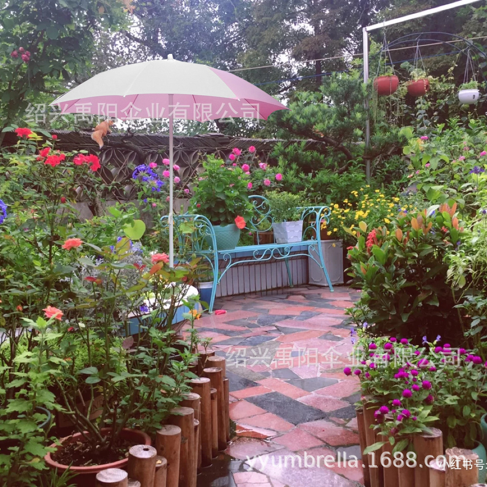 红色休闲家用大遮阳伞咖啡厅太阳伞户外伞广告伞庭院伞景观伞包邮