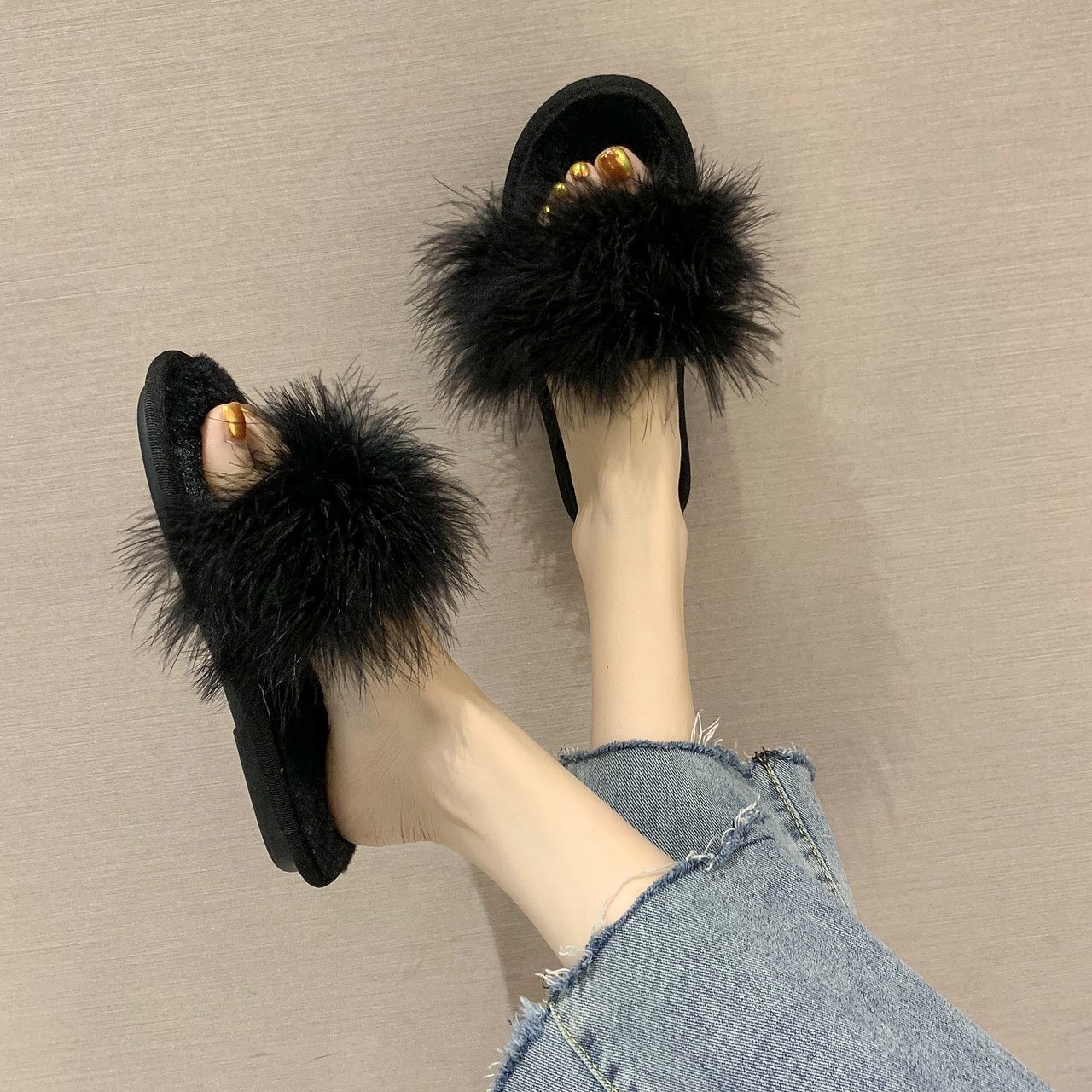 洞洞鞋/人字拖/女鞋/棉拖鞋/拖鞋产品图