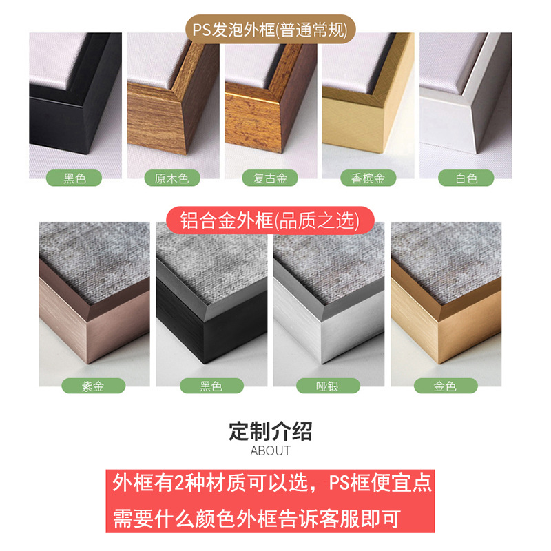 Large-scale entrance hall decorative painting, nine fish picture, crystal porcelain painting, Chinese-style hanging painting, corridor mural, tea room sample room wall painting Application Scenario