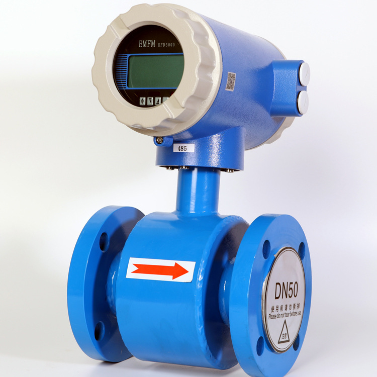 智能电磁流量计管道水流量计污水泥浆一体式液体LDG工业仪器仪表