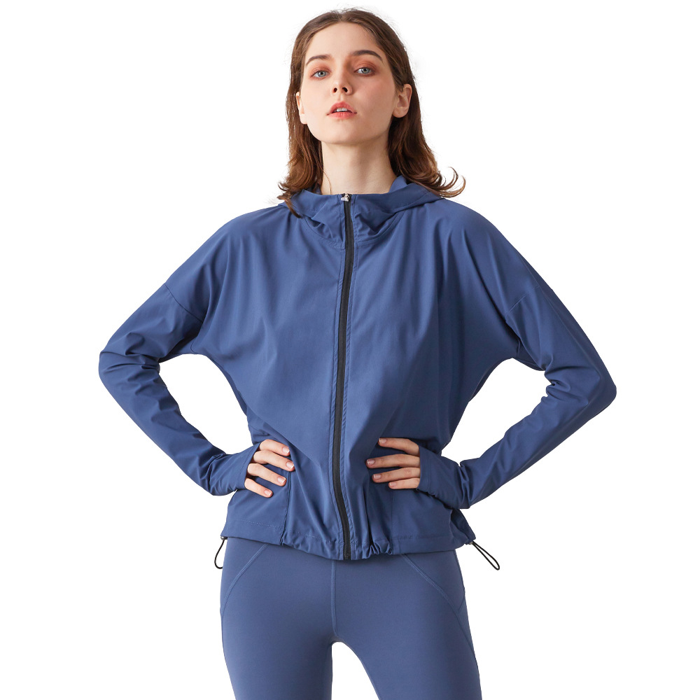 SC cool sense sun protection series con capucha chaqueta deportiva aideure nueva cremallera suelto cardigan running yoga wear abrigos Item Picture