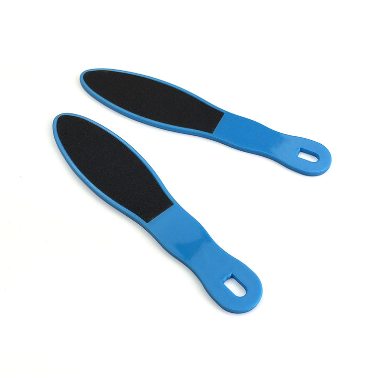 In stock: tear-off sandpaper, foot file, plastic handle, grinding, scrubbing dead skin, nail art calluses, double-sided wear-resistant scrubbing strips Application Scenario