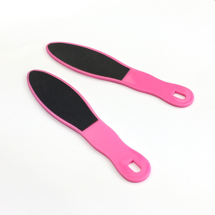 In stock: tear-off sandpaper, foot file, plastic handle, grinding, scrubbing dead skin, nail art calluses, double-sided wear-resistant scrubbing strips Specification image