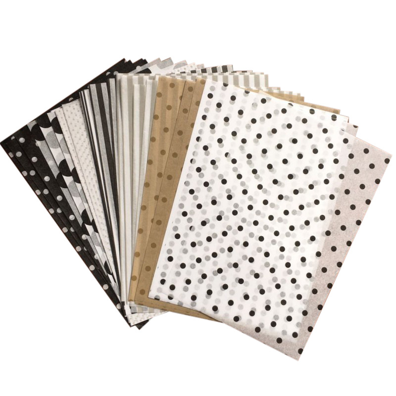 A5彩色雪梨纸系列 DIY薄页手账打底拷贝纸彩色混装薄页包装纸