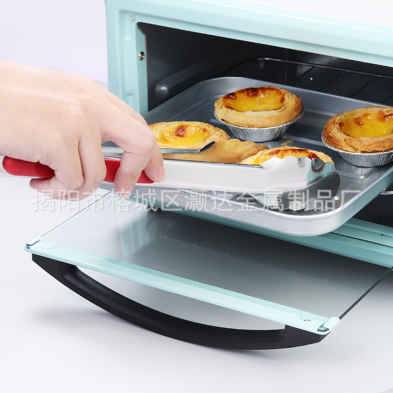 Food tongs, stainless steel barbecue tongs, buffet food tongs, kitchen heat-resistant bread tongs, hotel barbecue steak tongs Application Scenario
