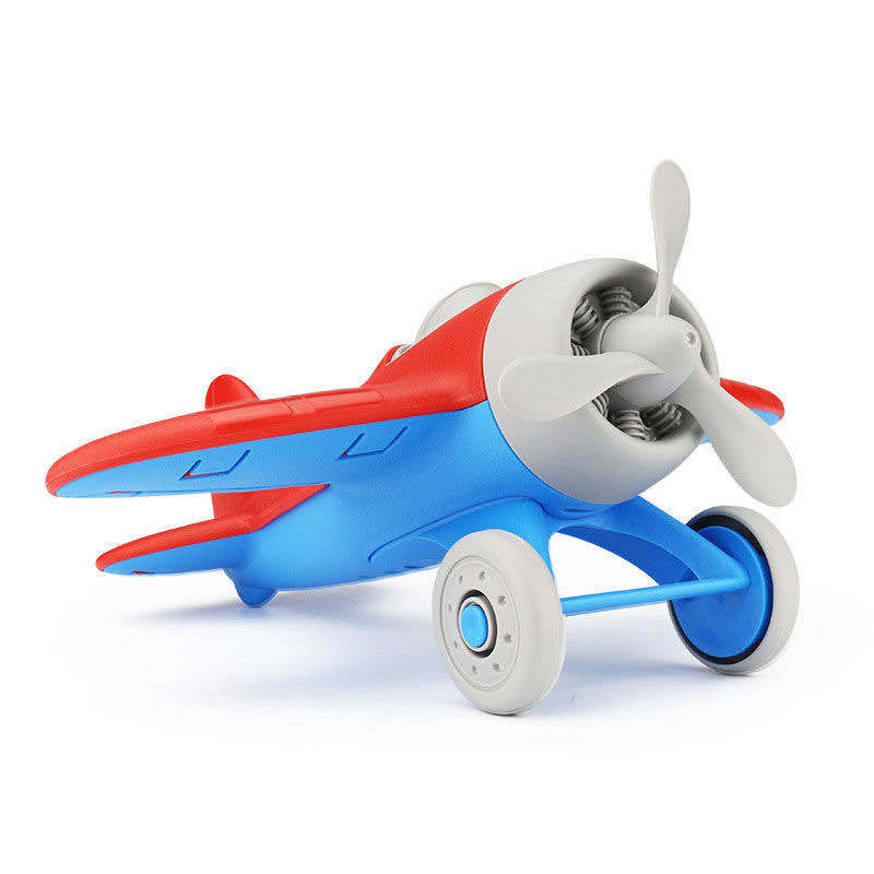 儿童水上飞机模型玩具仿真静态直升机玩具环保材质可悬浮水上戏水
