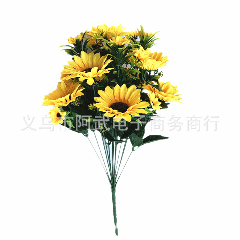 Factory direct sales of artificial roses, TS forks, sunflowers and sunflowers Specification image