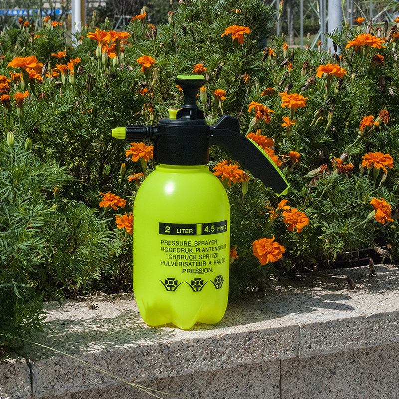 The 2L pneumatic sprayer is a handy tool for spraying hand-pressed flowers, disinfecting water bottles, and disinfecting garden plastic kettles Item Picture