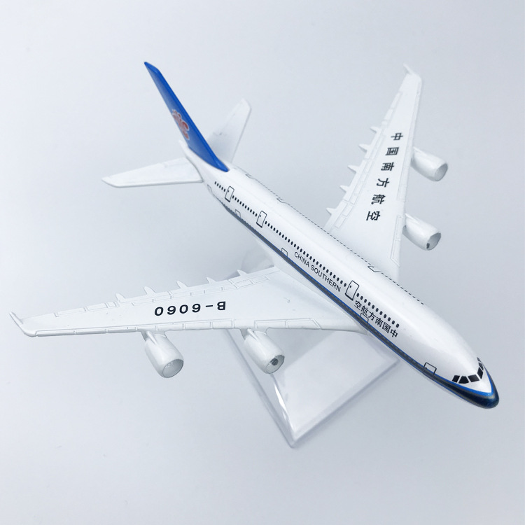 16CM aircraft model Airbus series A380, A350, A330, A320 solid alloy simulation aircraft model toys premium Specification image