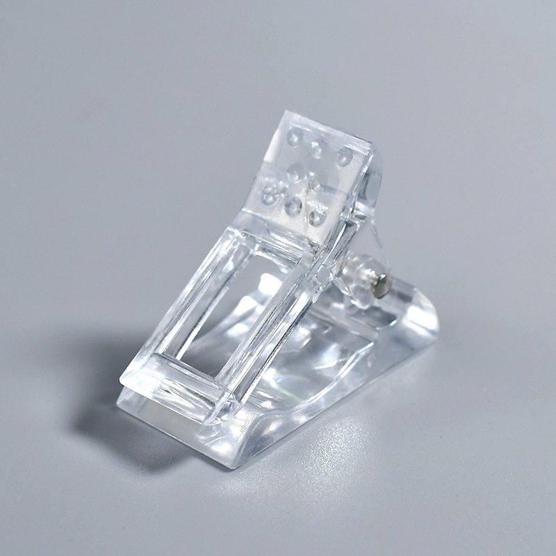 Nail mold fixing crystal clip Nail plate setting clip is not stable nail warping tool extension glue clip