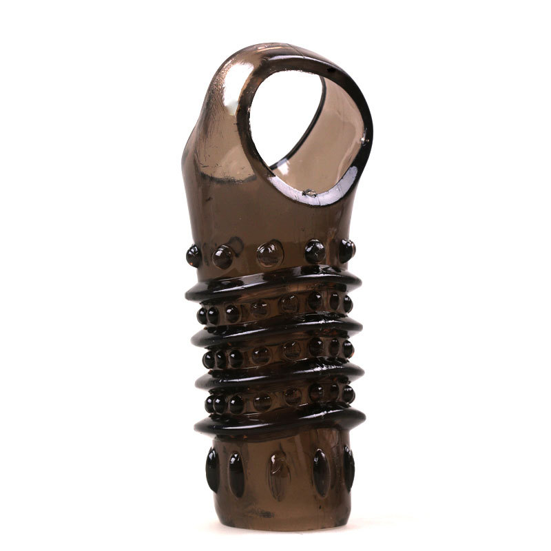 Foreign trade sex toys, Wolf tooth condoms, men's condoms, blocking and recovering, leather condoms, ring sex products for men details Picture
