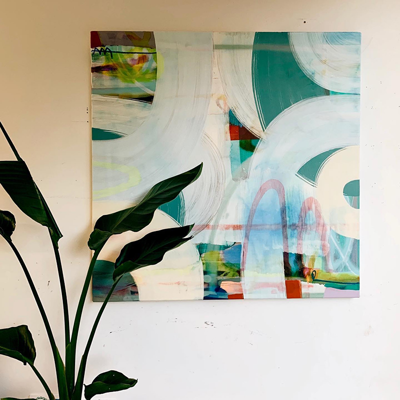 印象主义抽象细节图