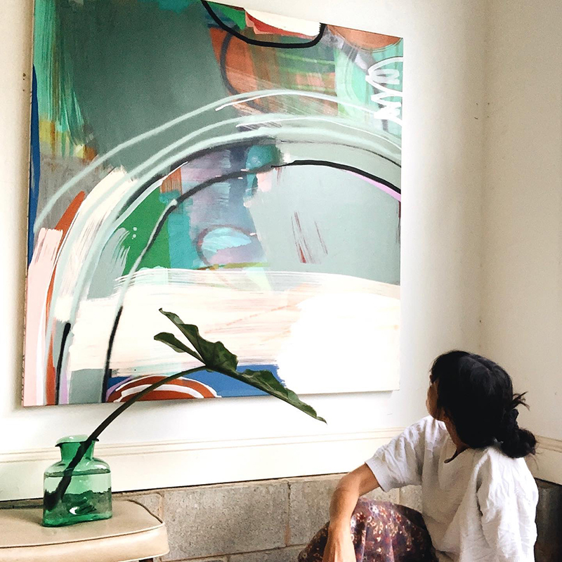 现代装饰画实物图