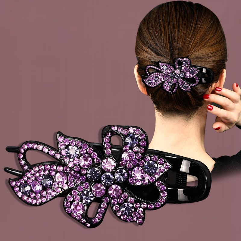 Hairpin Mom Hairpin Ladies Back Head Hairpin Duck Beak Clip Headdress Temperament Hair Hairpin Hairpin Hair Accessories Specification drawing