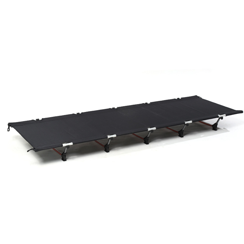 Yunye Outdoor Camping Folding Bed 7075 Enlarged Model Camping Camp Bed Single Midday Rest Bed Cross-border stock wholesale Item Picture